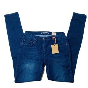 NWT Johnnie B by Boden Women Juniors Dark Wash Skinny Jeans Size 30 Long NEW